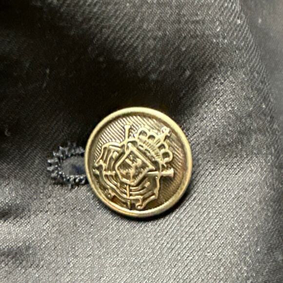 Michael Kors 100% Wool Size 42R Navy Blue Blazer Suit Jacket 2 Button Macy’s - Picture 4 of 7